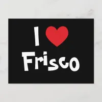 I Heart Frisco Postcard