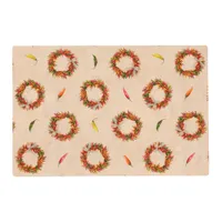 Southwest Chile Ristra Wreaths Two Sided Placemat