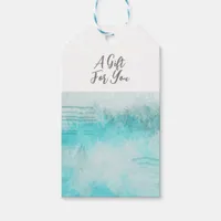 Trendy Modern Floral botanical Gift Tags