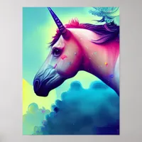 Beautiful Unicorn Poster