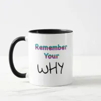 Remember Your Why | Inspirational Mug