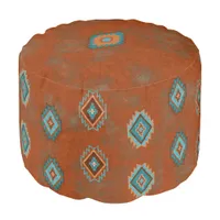 Southwest Canyons Diamond Pouf