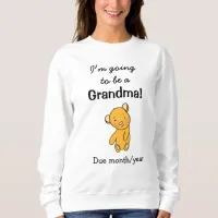 I'm going to be a Grandma Sweatshirt