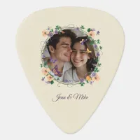 Romantic Ivy and Butterflies Guitar Pick