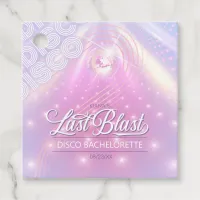 Retro Last Blast Disco Bachelorette v2 ID928 Favor Tags