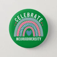 celebrate neurodiversity awareness health button