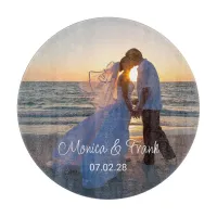 Personalized Wedding Photo Cutting Board