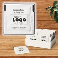 Minimal Business Logo + Text Hand Sanitizer Packet