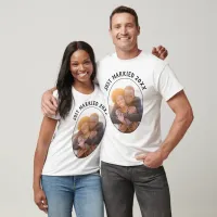 Just Married | Happy Couple Unisex White T-Shirt