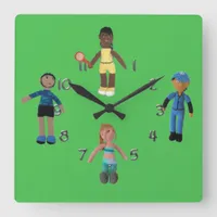 Clock - Sport Dolls