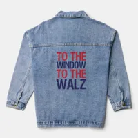 Funny To The Window To The Walz Denim Jacket