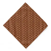 Bandana - Ombre Chevron Pattern in Browns