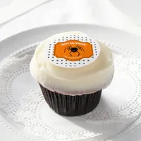 Happy Halloween Spider ID215 Edible Frosting Rounds