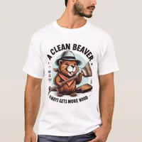 A Clean Beaver Always Gets More Wood T-Shirt