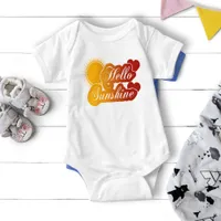 Hello Sunshine Cute Baby Bodysuit