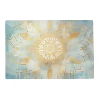 *~* Artsy AP2 Aqua Mandala laminated placemat