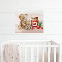 Teddy Bear Picnic Acrylic Wall Art