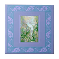 Celtic Mermaid Tile