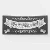 Chalkboard Wedding Banner CBWX