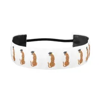 Graduation Leopard Non-Slip Headbands