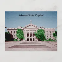 Arizona State Capitol Tinted Colorized Postcard