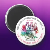 March is Women's History Month   Inspire Inclusion Magnet