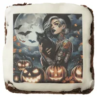  Witch Themed Halloween Party Brownie