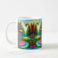 Disc Golf and Eagle themed   Coffee Mug