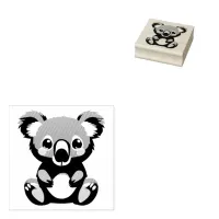 Koala Bear Crafting Rubber Stamp