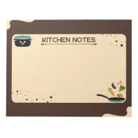 Brown Beige Kitchen Notes Cartoon Drawings