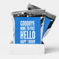 Funny Goodbye 9 to 5 Hello Happy Hour Retirement Coffee Drink Mix