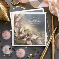 Masquerade Sweet 16 Rose Gold ID1032 Paper Dinner Napkins