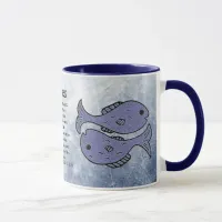 Pisces Astrology Horoscope Zodiac Sign Mug