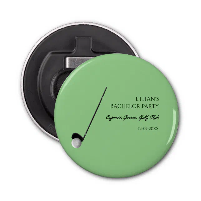 Golf Bachelor Party - Golfing trip Classic Stylish Bottle Opener