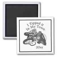 Tipped it Motorcycle Bike Classic Magnet