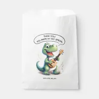 Cute Dinosaur Singing | Dino Music Kids Birthday Favor Bag
