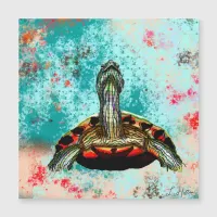 Abstract Turtle Artwork