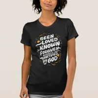 Divine Embrace: A Message of Faith and Redemption T-Shirt