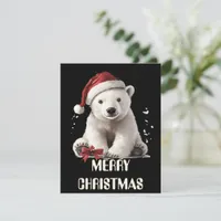 Polar Bear Christmas Card