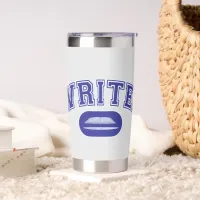 Writer University Style Epic Iconic Aesthetic Insulated Tumbler