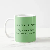 Green Writer's Pun Author Writer Gift Coffee Mug