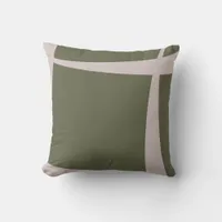 Trendy modern Abstract Minimalist Boho Chic Throw Pillow