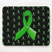 Lyme Disease Awareness Mouse Pad with Ribbons