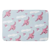 Flying Pigs Bath Mat