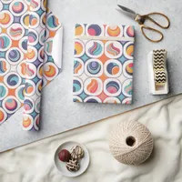 Bauhaus Geometric Abstract Pattern#2 ID1068 Wrapping Paper