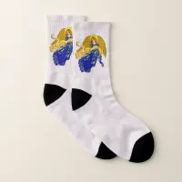 Radiant Guardian Angel  Socks