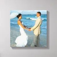 Wedding Photo 11"x11" Canvas Print