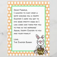 Personalized Happy ... Bunny Letter