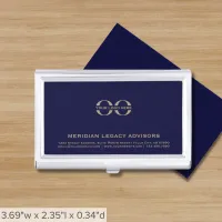 Simple Custom Logo  Business Card Case