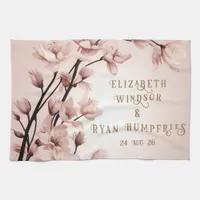 Blossoms of Love" Wedding Invitation Collection Kitchen Towel